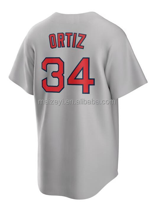 #34 David Ortiz Gris