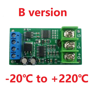 DC 8-24V PT100 Resistencia térmica de platino al convertidor de temperatura RS485 Modbus Rtu RTD Kit de módulo de sensor PTA9B01 - Product Image 6