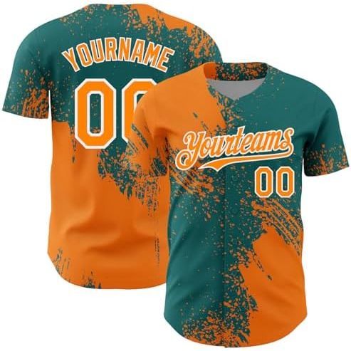 Flame Orange-teal