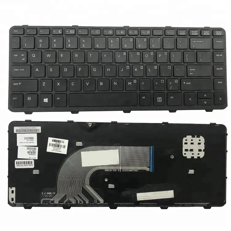 Remplacement de la clé du clavier d'ordinateur portable pour HP 440 g1 US layout clavier d'ordinateur portable personnalisable clavier interne