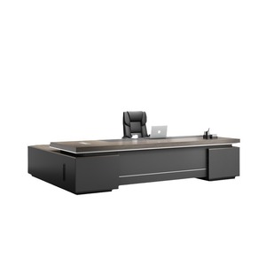 L-Form Büromöbel Bureau De Travail Studiert isch für Kinder Desktop-Computer Schreibtische Großer Manager Büro tisch mit Stühlen - Product Image 2