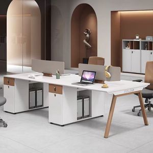 Economical Office <strong>Computer</strong> <strong>Desk</strong>, 4/6 Large Desktop, Multi-functional Workbench, Can Be Spliced and <strong>Customized</strong> - Product Image 3