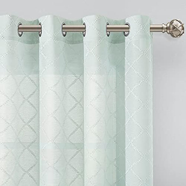 Motif en forme de losange vert clair