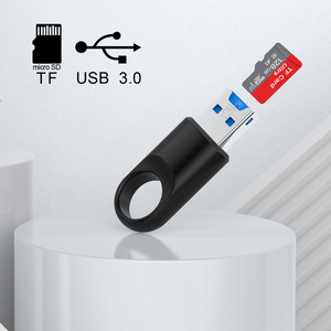 高速USB 3.0 5Gbpsフラッシュメモリアダプタ外部インストールTFカード & マイクロSDカードリーダー用