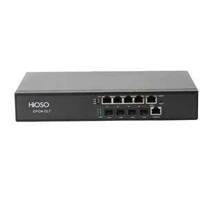 PON modülleri olmadan HiOSO HA7004T 4PON EPON OLT Fiber optik ekipman FTTx çözümleri 4 port Mini OLT FTTH - Product Image 1