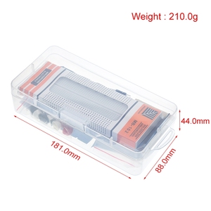 Kit di avviamento per Breadboard Ardui R3 kit di apprendimento semplice di base, rilevamento del livello del suono/acqua/umidità/distanza, controllo a LED - Product Image 2
