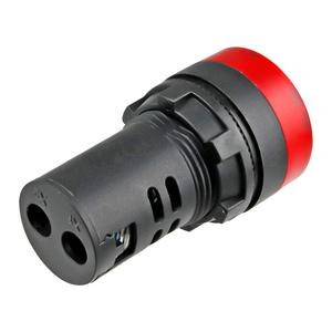 AD16-22SM 110V Flash Campainha Alarme Bip LED Indicador Luzes de Aviso Luzes de Sinal Campainha Flash Vermelho