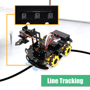 Smart Robot Kit für Arduino Project Mechanischer Arm Großer Spaß Kleiner Roboter zum Lernen Programmierung Vollversion Set mit Codes