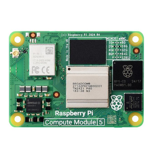 Raspberry Pi Compute Module 5, liefert die Leistung von Raspberry Pi 5 in einem kompakten Formfaktor, Optionen für RAM / EMMC/ Wireless