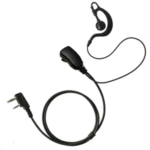 Hot G-type Ear-hook Walkie Talkie 3.5mm Mini Earpiece for <strong>Retevis</strong> RT1 <strong>RT21</strong> TYT Wouxun Baofeng Two Way Radio - Product Image 1