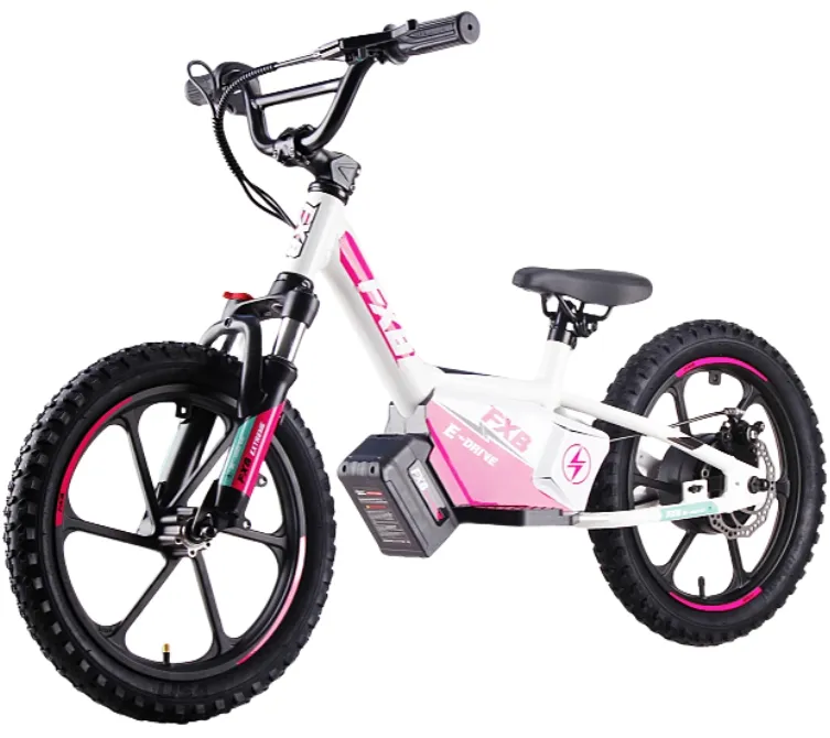 Bicicleta de equilíbrio elétrica OEM bicicleta de equilíbrio de 16 polegadas adequada para crianças de 6 a 12 anos