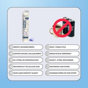 Bioflex OEM nhãn hiệu riêng nhanh chóng hòa tan H2 phân tử Hydrogen nước sủi bọt máy tính bảng hỗ trợ di động năng lượng & chất chống oxy hóa - Product Image 5