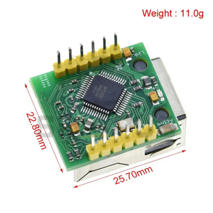 高速W5500イーサネットモジュール (SPIインターフェイス付き)-80MHz TCP/IPスタック (組み込みアプリケーション用) - Product Image 2