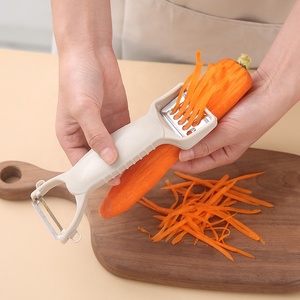 <strong>4</strong> in <strong>1</strong> <strong>Multi</strong> Functional Vegetable <strong>Cutter</strong> Manual Fruit &amp; Vegetable Tools Potato Peeler Grater <strong>Cutter</strong>
