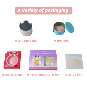 Pele Tom Reutilizável Silicone Mamilo Cobre Adesivo Invisível Pasties para Mulheres Mamilo Pads Sob Vestido Lingerie Acessórios - Product Image 5