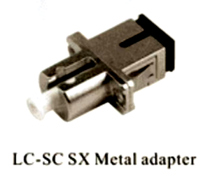 Adattatore SC-LC in fibra ottica in metallo SC/LC/FC/ST /Upc/APC monomodale Simplex Duplex monodale - Product Image 5