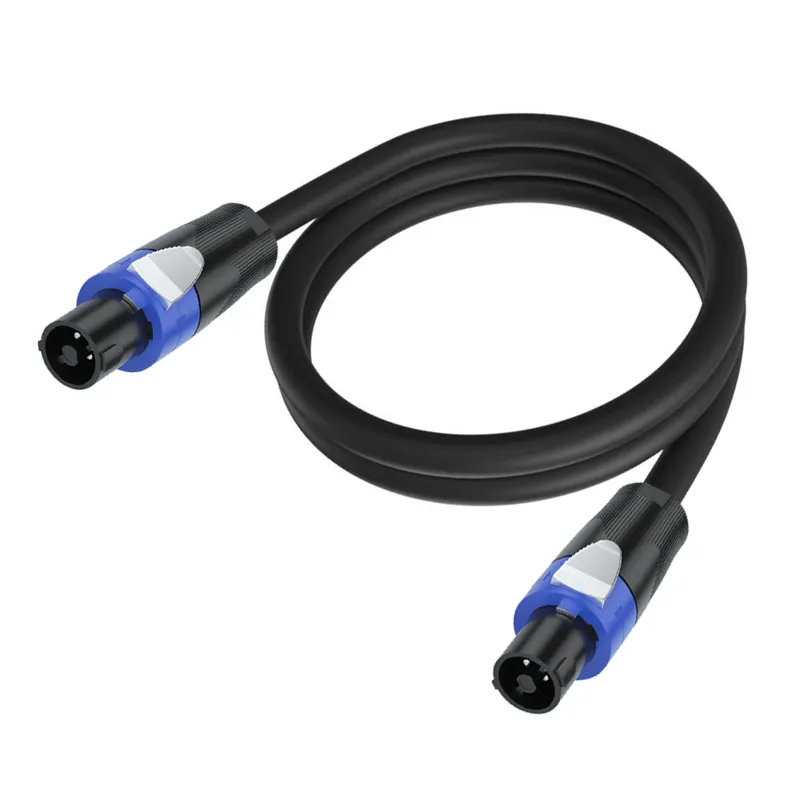 Speakon-Cable Xlr de sonido Nl4fc, cabezal Ohmic de cuatro núcleos, Conector de altavoz, micrófono de conexión, Cable de Audio