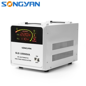 单相交流铜和PC材料发光二极管显示稳压器，带输出继电器输入型稳压器