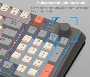 K82 Wired Usb Gaming <strong>Keyboard</strong> and Mouse Set With Three Color Matching, Luminous Mechanical Feel, Desktop <strong>Computer</strong> - Product Image 6