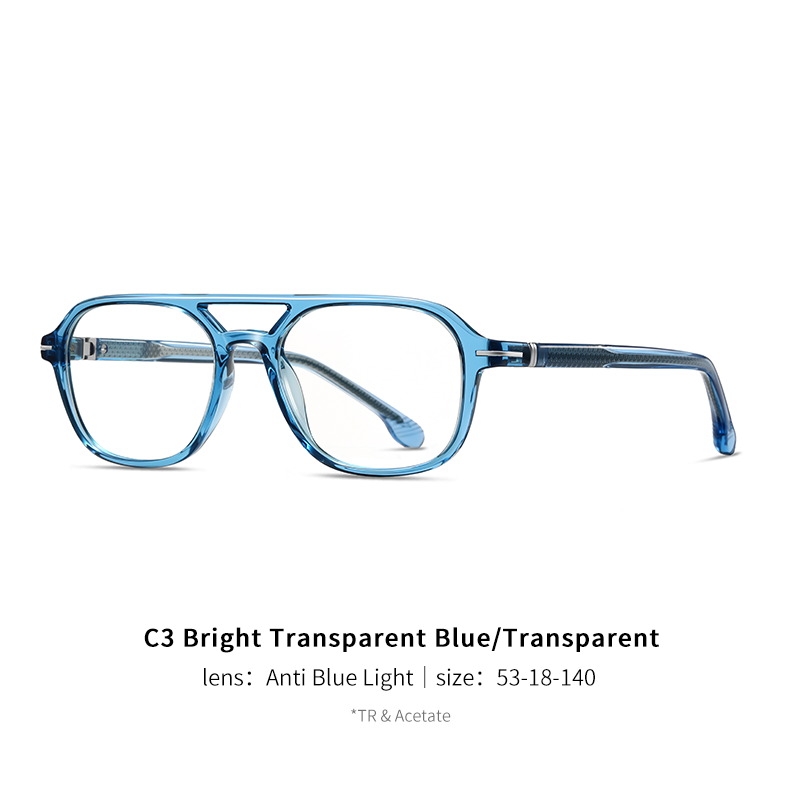 Azul Transparente Brillante