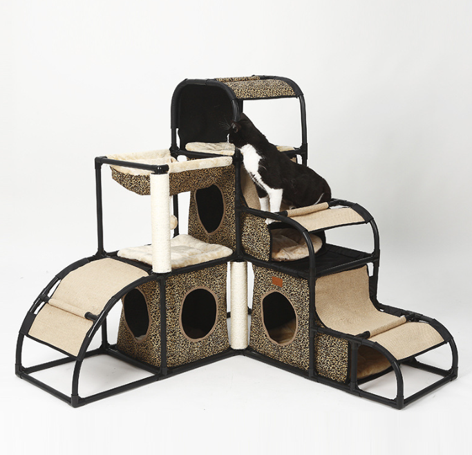 Imprimé léopard-noir