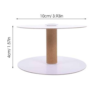 Environmental Empty Cardboard Thread Bobbin Biodegradable Paper Wire <strong>Spool</strong> Reel for Artisanal Creations