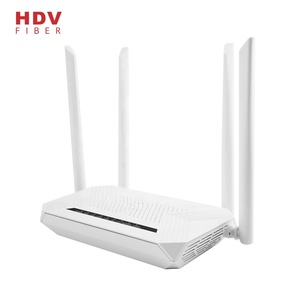 New Arrival 2GE Dual Band 2.4G &amp; 5G WIFI Modem ONU 4 Antennas AC ONU English Firmware Compatible EPON GPON XPON for FTTH <strong>Network</strong> - Product Image 4