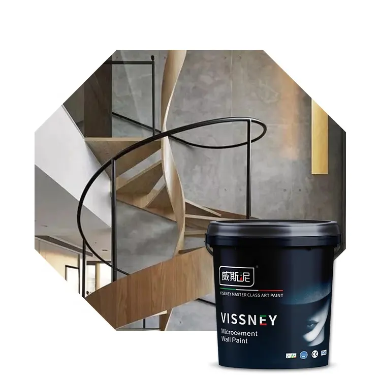 Vissney Microcement Wholesaler Venetian Plaster Low Price manufacturers Paint Building Coating