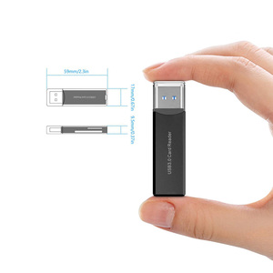 适用于iPad笔记本电脑HTPC TF SD内存otg卡适配器的USB 3.0至USB SD微型读卡器 - Product Image 5
