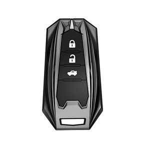 TOYOTA Sienna için Metal araba anahtarı kapağı Fob durumda kabuk Senna RAV4 venzamirai hibrid araçlar Alphard vovoxy Noah nuh - Product Image 1