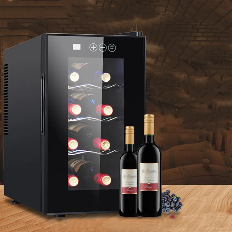 Шкаф для вина, барный холодильник, 8 бутылок, охладитель для винных бутылок