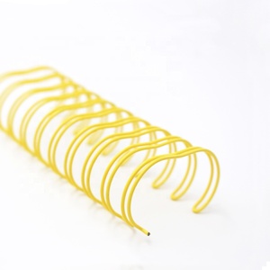 Yps nylon tráng đôi Vòng dây mờ nhạt màu vàng cho văn phòng giấy ràng buộc 1/4 "~ 1-1/2" kích thước văn phòng & đồ dùng học tập - Product Image 1