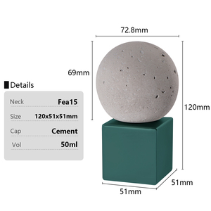 <span class=keywords><strong>2025</strong></span> Thiết Kế Mới Tùy Chỉnh Hương Thơm Rỗng Thủy Tinh Nước Hoa Refill Chai Với Núi Lửa Đá Nắp Bơm Phun Quảng Đông - Product Image 6