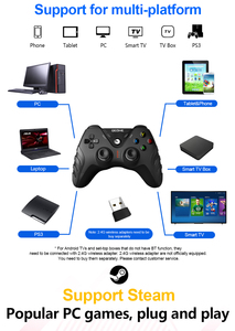 Hoch vibration für Bluetooth Wireless Game Controller PS 3/Switch/PC/IOS/Android Gamepad 2.4G Programmier taste Mobile Geräte