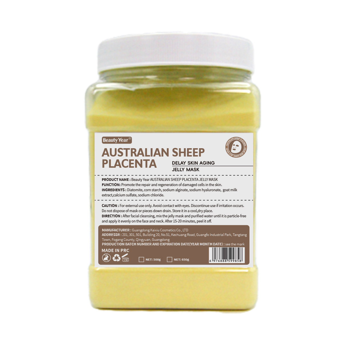 8. PLACENTA DE OVEJA AUSTRALIANA