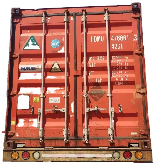 40FT 20ft contenedor marino estándar usado contenedor marítimo fabricante de contenedores para la venta