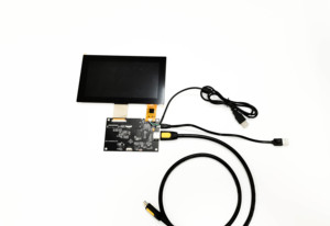 Raspberry pi 3 4 wasserdichtes Multi 7 "1024*600 TFT LCD-Touchscreen-Display