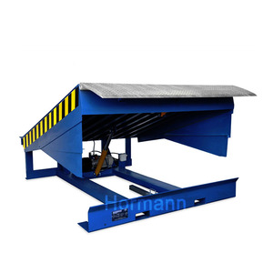 Plataforma de carga estacionaria para carretilla elevadora, plataforma de carga hidráulica de aluminio, para transporte de productos - Product Image 1