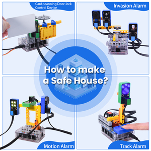 STEM School 9-12 Jahre Kinder block Python Programmierung Smart Safe House Kit Baustein Set für Kinder - Product Image 3