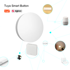 Смарт-кнопочный переключатель Tuya ZigBee, беспроводной пульт дистанционного управления с одной клавишей - Product Image 6