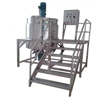 Смеситель жидкого мыла из нержавеющей стали 500 л/машина для производства шампуня/реактор для смешивания жидкости