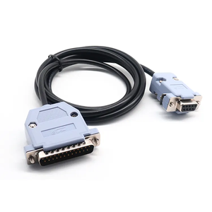ขั้วต่อ DB9ขาตัวเมียกับสายโมเด็ม DB25Pin ตัวผู้ RS232อนุกรมสำหรับเครื่องพิมพ์คอมพิวเตอร์ - Product Image 5