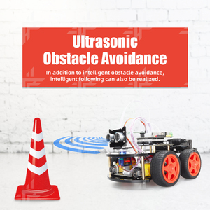 Tscinbuny Mega328 4WD Robot araç kiti öğrenci akıllı programlama bulmaca Arduino için değiştirilebilir çoklu modları