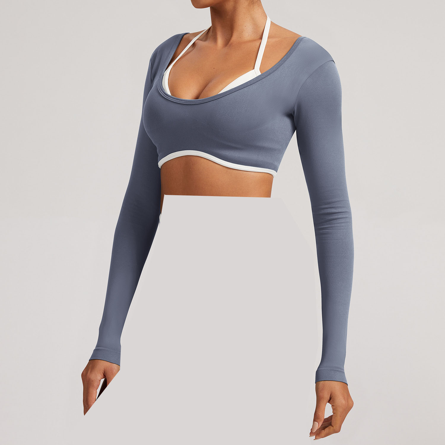 ice grey long sleeve