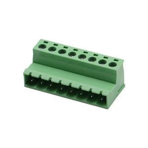 5.0mm 5.08mm Bloco De Terminais <strong>Push</strong> in Strip Green <strong>Terminal</strong> <strong>Block</strong> Connector Female Male PCB Mount Plug-in <strong>Terminal</strong> <strong>Blocks</strong> - Product Image 2