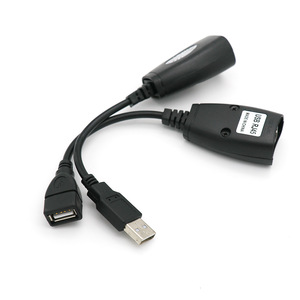 Ses için Cat5/Cat5e/Cat6 kablosu üzerinden RJ45 LAN uzatma adaptörüne USB 2.0 - Product Image 2