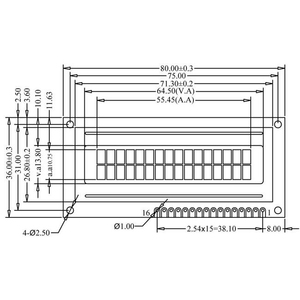 I2C 16x2 Blau auf Weiß Zeichen LCD 5V 3V Kompatibel mit Arduino R3 MEGA2560 und Raspberry Pi