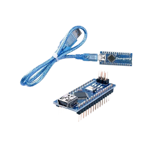 Verbesserter Nano V3.0 ATMEGA328P 32-Bit-Mikrocontroller mit USB-Kabel vor gelötet - Product Image 6