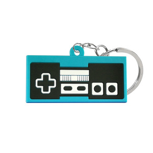 Barato PVC Gamepad llavero 2D 3D suave goma dibujos animados PS4 controlador de juego llavero al por mayor - Product Image 6