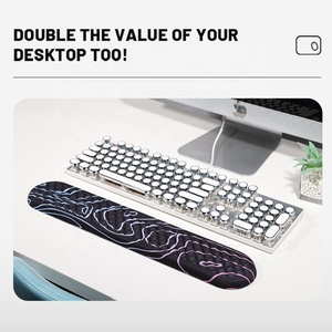 Alfombrilla de escritorio para teclado de mesa, alfombrilla de silicona para Gamer, alfombrilla de ratón de espuma viscoelástica para PC, alfombrilla de ratón para juegos, Anime para ordenador portátil, oficina y hogar - Product Image 2